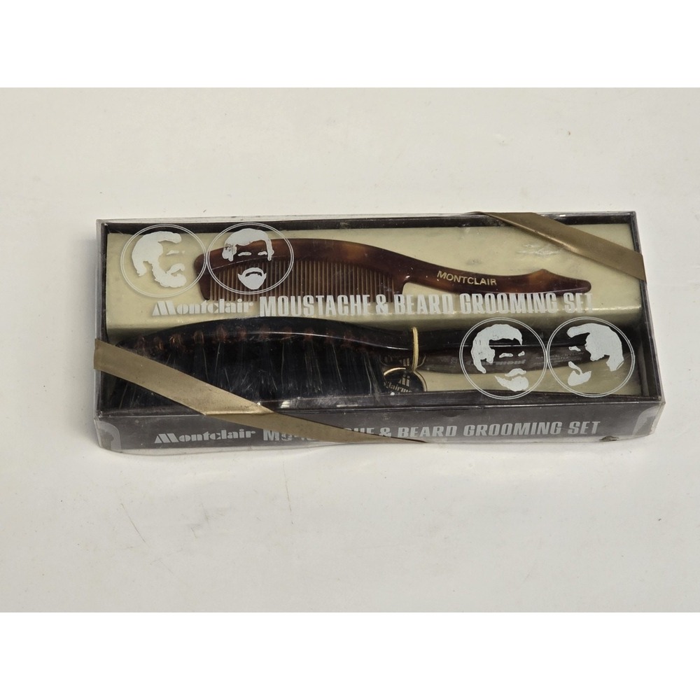 Montclair Grooming Kit for Mens Moustaches & Bears Made in Switzerland UNOPENED‎